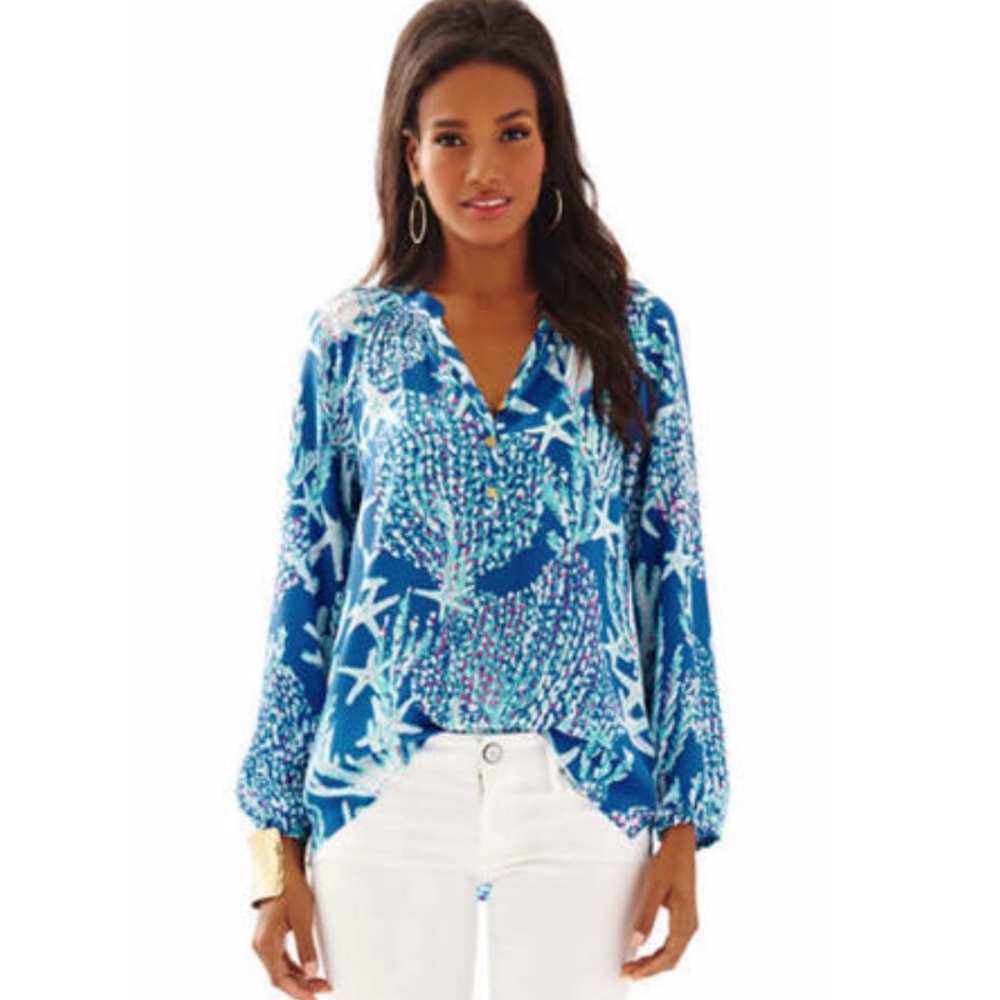 Lilly Pulitzer, blouse!